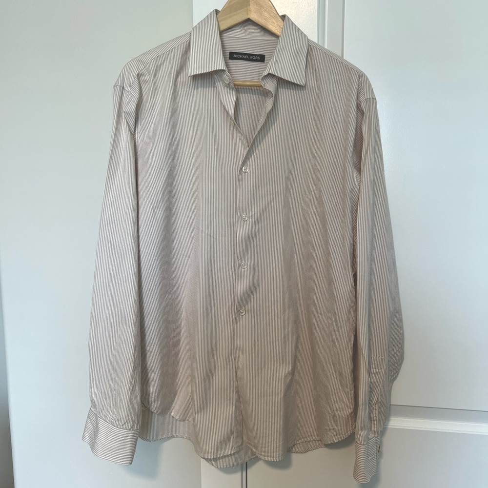 Mens Michael Kors Dress Shirt 16 1/2